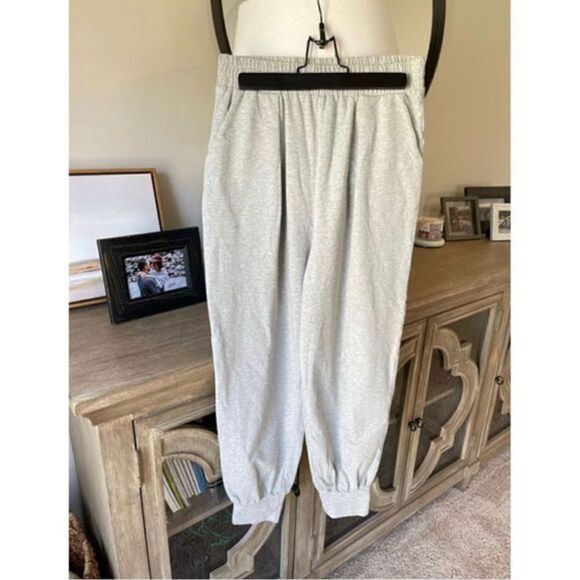 B39  Michael Costello X Revolve Grey Joggers Women’s Size Medium - Picture 1 of 6